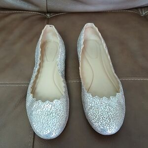 Chloé Lauren‎ Glitter Ballet Flats
